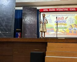 Hindi Elocution Competition STD(VI & VII)
